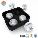 4 ice cream ball large wholesale make your own custom silicone ice cube tray