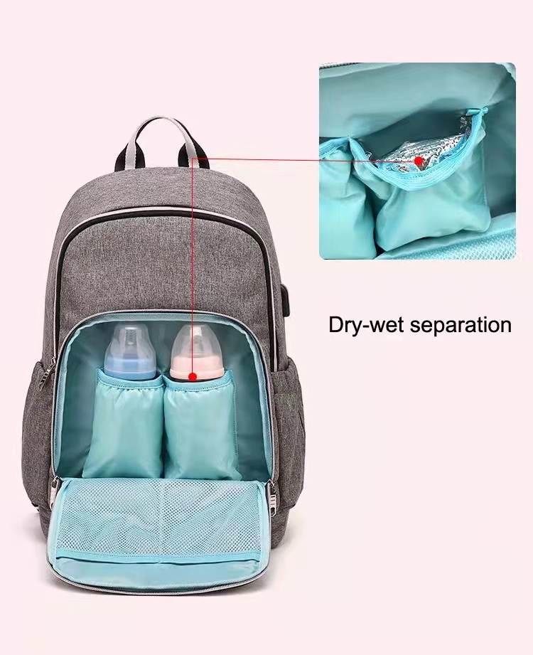 Top Fashion Portable Oxford Large Capacity Mummy Backpacks For Mom Bag Baby Organizer