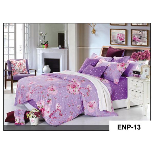 Pigment Printed Sheet Set 100% Polyester Bedding Duvet Cover Pillowcases Polyester Bedding Sets