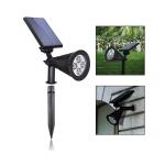 2-in-1 Installation Solar Light for Garden and Backyard Landscaping