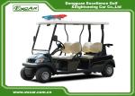 4 Seats ADC 48V 3.7KW Electric Patrol Car with caution light