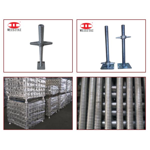 Adjustable Leveling 28mm Scaffolding Jack Base