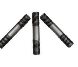 China Carbon Steel Double Ended Stud Bolts Rough Pole Clamping Type Coarse Teeth wholesale