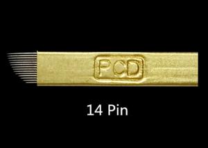 China PCD Tattoo Needle Sets Sharp Blade Microblading Needles For Manual Tattoo Pen wholesale