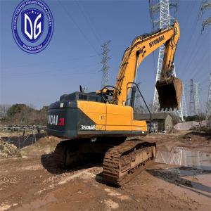 China 2021 Manufacture Year Hyundai 350 Excavator with Hydraulic Driving Form wholesale