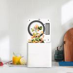 Quiet Compact Electric Food Waste Composting Machine Stainless Steel Grinding