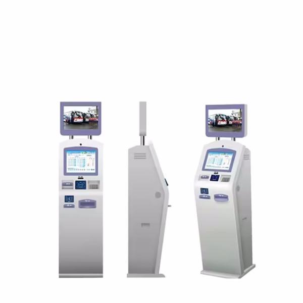 110-240V AC Self Service Kiosk With Optional Logo Face Recognition And