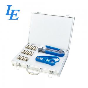 China RJ45/12/11 Network Cable Tool Set For Crimping / Cutting / Stripping CE Approved wholesale