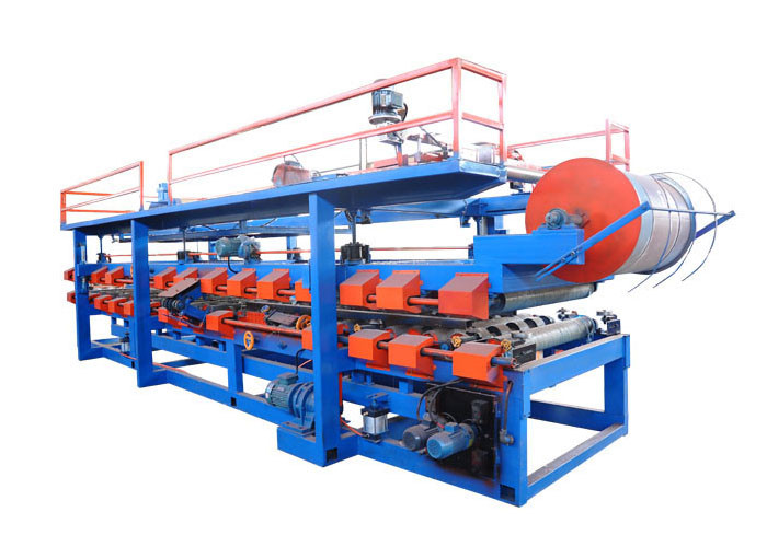 Fireproof Roofing Sandwich Panel Production Line Raw Material Width 1000 / 1200mm
