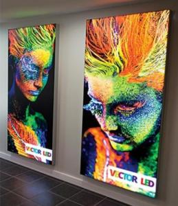 Full Color CYMK Wall Mounted Light Box Single Sided Square Or Rectangle Shape