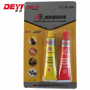China Thick Liquid MF C4H6O2 Acrylic AB Glue For Excellent Adhesion And Chemical Resistance wholesale