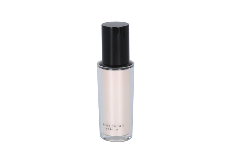 1oz Empty Acrylic Airless Foundateion Pump Bottle Cosmetic Travel Makeup Lotion Container