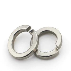 China Spring Lock Washer Zinc Plated Stainless Steel Din 127 Split Washers wholesale