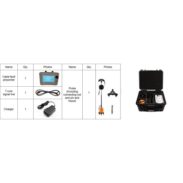 Manufacturing Factory Acoustic-Magnetic Synchronization Cable Fault Pinpointer Locator