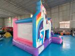 High Quality Inflatable Castle Unicorn Cartoon Inflatable Bounce House With
