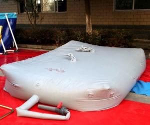 China Foldable And Flexible Soft PVC Tarpaulin Water Tank Large Loading Weight  wholesale
