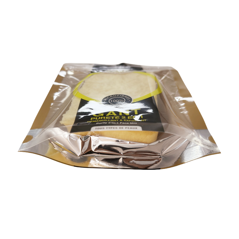 Mylar Clear Plastic Stand Up Zipper Bag Cookie Packaging Pouches With Gravure Printing