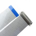 FI-X30HL 1.27mm 50 Pin Lvds FFC Flat Jumper Cable Ribbon Cable For LCD Displayer