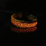 Luminous Glow Safety LED Dog Collar For Small Dogs Custom Flashing