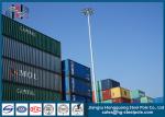30M Steel Q345 Polygonal HDG High Mast Light Pole 4mm / 6mm / 8mm Thickness
