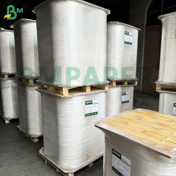 28gsm White Straw Wrapping Paper 38mm / 44mm for Individually Wrapped Restaurant
