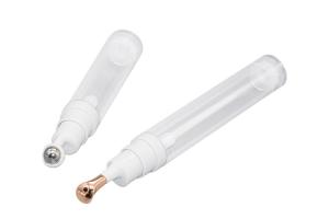 China Cream Packaging Airless Pump Bottles With Roller Ball Massage Vibration Eye 10ml 15ml wholesale