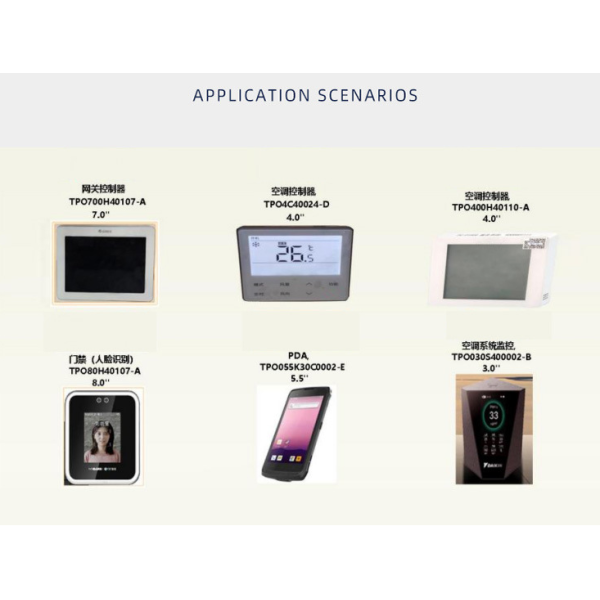 3.97 Inch 480x800 Resolution In-cell TFT LCD Touch Screen with MIPI Interface and 350 Nits Brightness