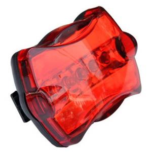 China 5 Super Bright Bike Rear Tail Light , ABS Led Bicycle Flashing Lights wholesale