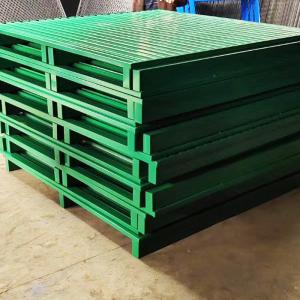 China 2 Way Entry Type Warehouse Steel Pallet Hot Dip Galvanized Heavy Duty metal pallet wholesale