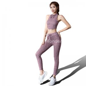China Breathable Knitted Yoga High Waist Sport Leggings For Sports Fashion Yoga Wear on sale