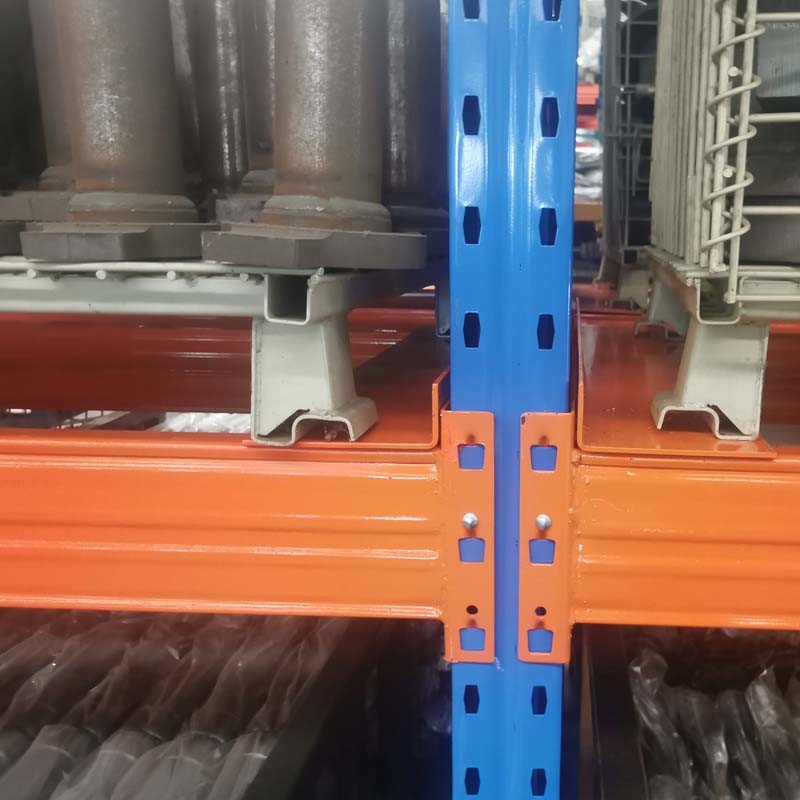 Coated Warehouse Rack For Heavy-Duty And Customizable Industrial Storage
