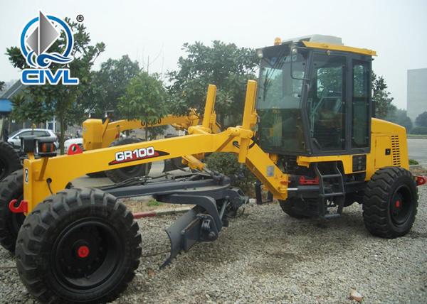 Desel fule CIVL Motor Graders GR100 5 10 20 39 km/h for Road Project New Mini