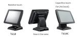 Industrial Grade Fanless Cash Pos Machine / Pos System Machine With VFD 220