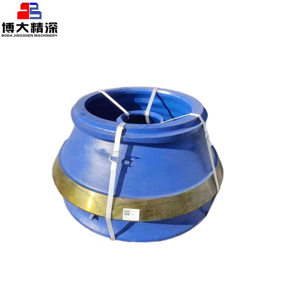 Mn18 Cone Crusher Concave Mantle Bowl Liner Crusher Spare Parts for Energy Mining