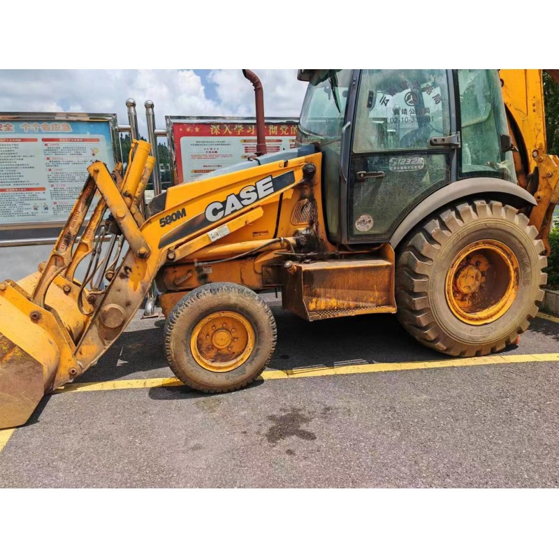 Used CASE 580M Backhoe Loader 100L For Construction Workhorse