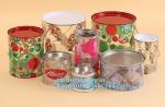 aluminum tin aluminum container jar with clear window top aluminum cans with
