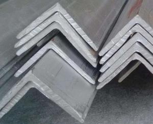 China Slit Edge Metal Angle Bar 316L SS Unequal Angle Bar For Warehouse Shelves on sale