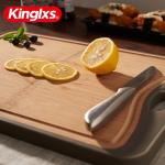 The Household Skid Proof Plastic Cutting Board With Waterproof Groove Is Easy To