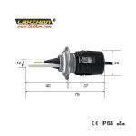 IP68 Waterproof LED Car Headlight Bulbs 24w 3600LM H7 Led Conversion Kit