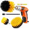 Buy cheap 4 Pieces Drill Brush Attachment Set with Extension rob For Cleaning Grout,Wheel from wholesalers