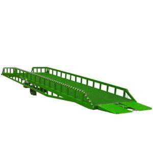 China Customized Container Loading Platform , Warehouse Electric Hydraulic Dock Leveler Hydraulic Ramp For Truck wholesale