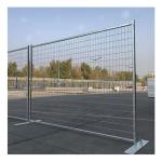 Galvanized and PVC Coated Outdoor Building Temporary Fencing for Construction