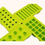 Wholes Custom Bpa Free FDA diamond Silicone Mini Ice Tube Tray