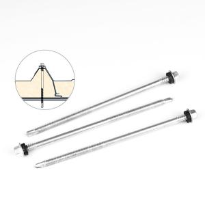 China Hex Head Self Drilling Screw for Roofing Zinc Alloy Coated Metric Measurement System wholesale