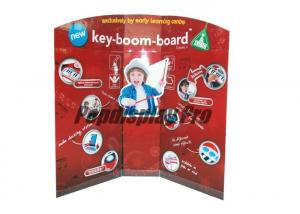 China Early Learning Musical Instruments Custom Standee Cardboard Point Of Sale Display Stands wholesale