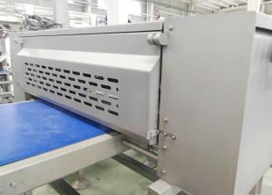 China 16000 pcs / hr Capacity Complete Pizza Dough Maker Machine With Tunnel Proffer wholesale