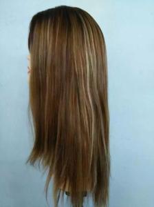 China 8A European Virgin Human Hair Highlights Color Natural Human Hair Jewish Wig Kosher Wigs wholesale