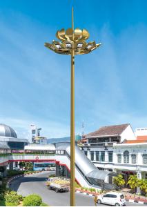 China High power LED flood light of Street Light Solar Stadium Park Lighting 15m-40m high mast led street light high mast lamp wholesale