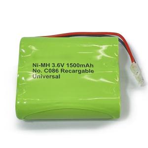 China Rechargeable 3.6v Nimh Battery Pack 1C Nickel Metal Hydride Battery Pack wholesale