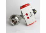 Hygienic Stainless Steel Sanitary Valves , Sanitary Control Valves For Water